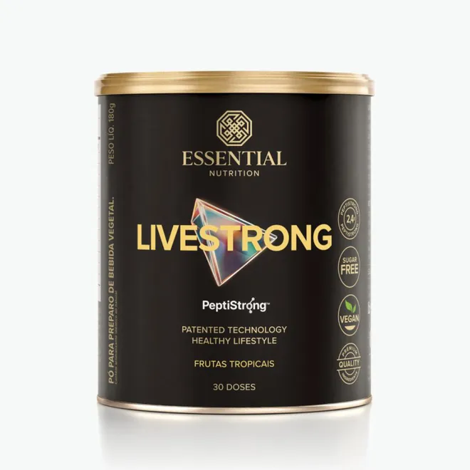 LiveStrong Frutas Tropicais Essential Nutrition 180g