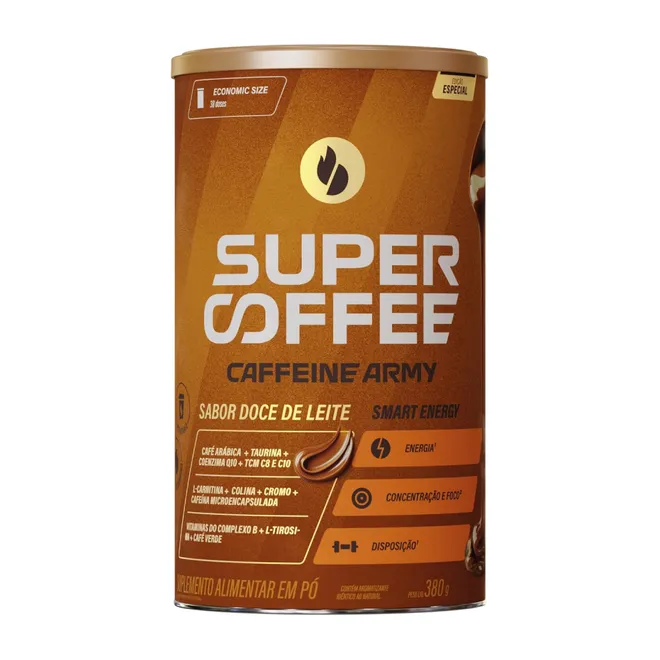 Supercoffee 3.0 Doce De Leite Caffeine Army 380g