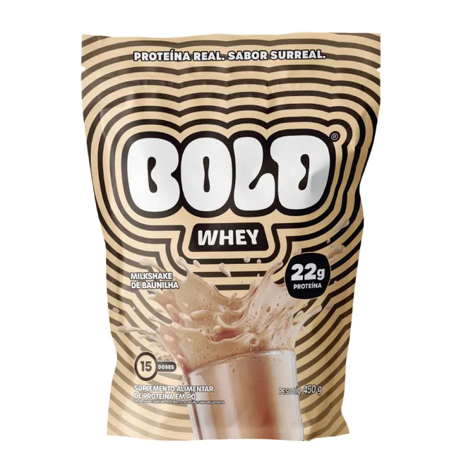Whey Milkshake de Baunilha Bold 450g