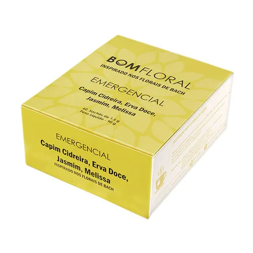 Viva o Presente Chá de Cardamomo e Estévia 90g - Bom Floral