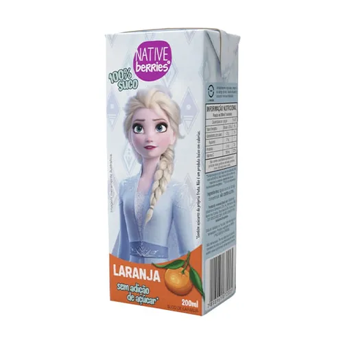 Suco laranja disney 200ml - Native Berries