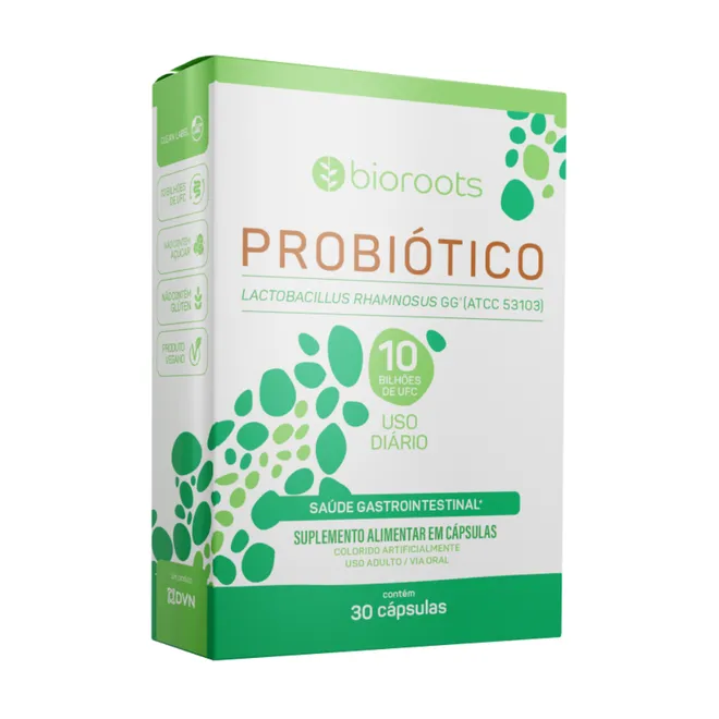 Probiótico 10 Bilhões de UFC Bioroots 30caps