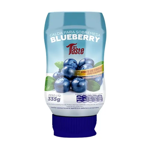 Calda Sobremesa Blueberry 335g - Mrs Taste
