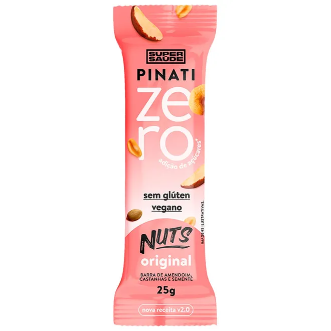 Pinati Nuts Zero Original 25g - Super Saúde