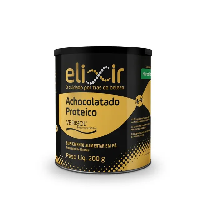Achocolatado Proteico 200g - Mundo Verde Elixir