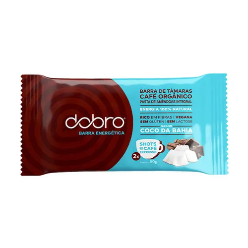 Barra Energética Coco da Bahia 50g - Dobro