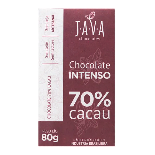Chocolate 70% 80g - Java Chocolates