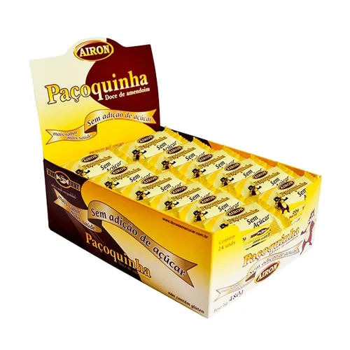 Paçoquinha Display 24x20g Airon