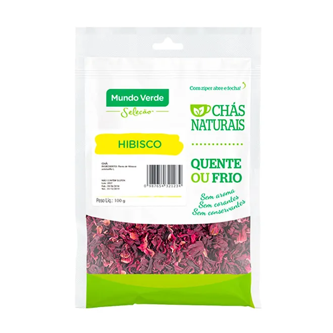 Hibisco Mundo Verde Seleção 100g