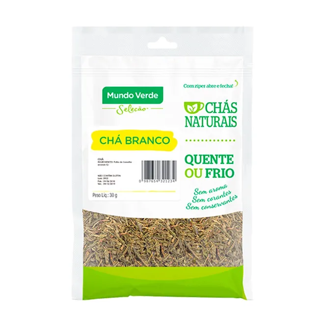 Chá Branco Mundo Verde Seleção 30g