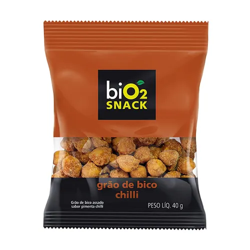 Snack Grão de Bico Com Chilli 40g - biO2