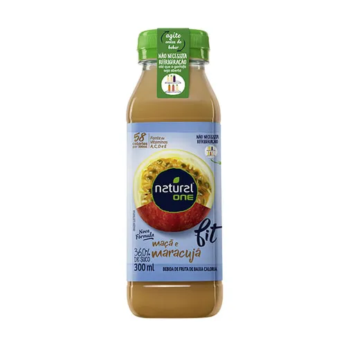 Suco Maracujá Maçã Fit 300ml - Natural One