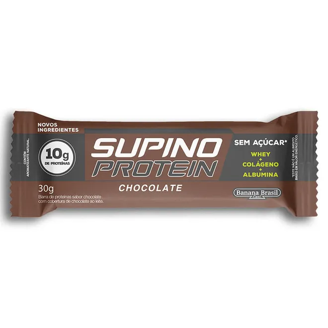 Supino Protein Chocolate Banana Brasil 30g