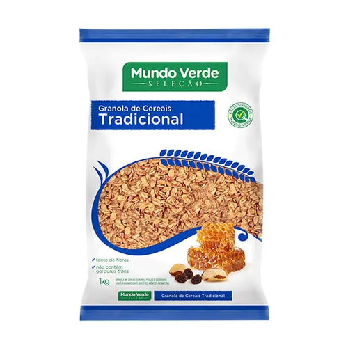Granola Tradicional 1kg - MV Seleção