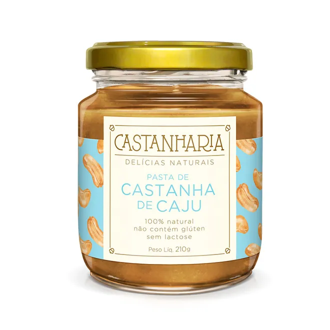 Pasta de Castanha de Caju Castanharia 210g