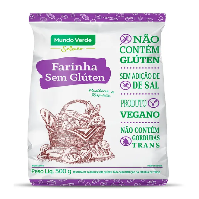 Farinha sem Glúten Mundo Verde Seleção 500g