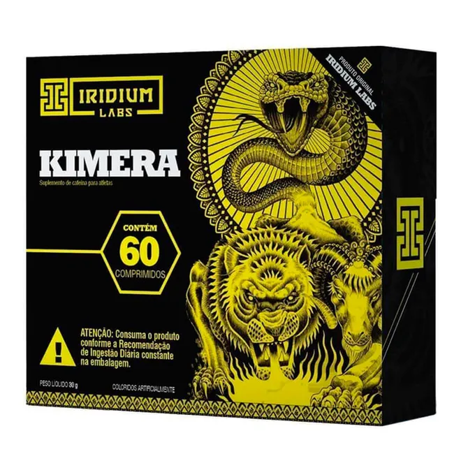 Kimera Sem Sabor Iridium Labs 63g com 60 comprimidos
