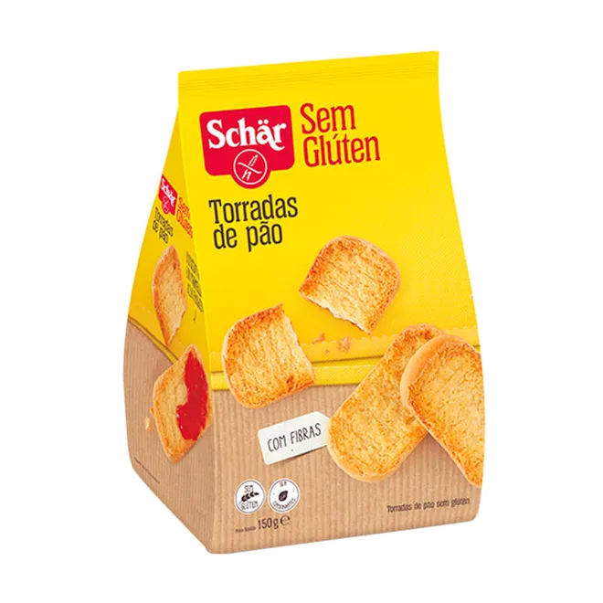 Torrada de pão sem Glúten Schar 150g