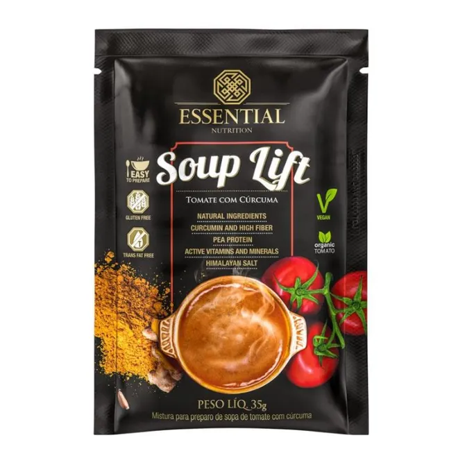Soup Lift Tomate com Cúrcuma 35g - Essential Nutrition