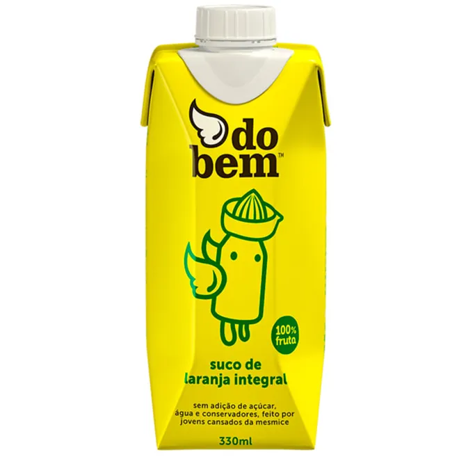 Suco de Laranja Integral 330ml - Do Bem