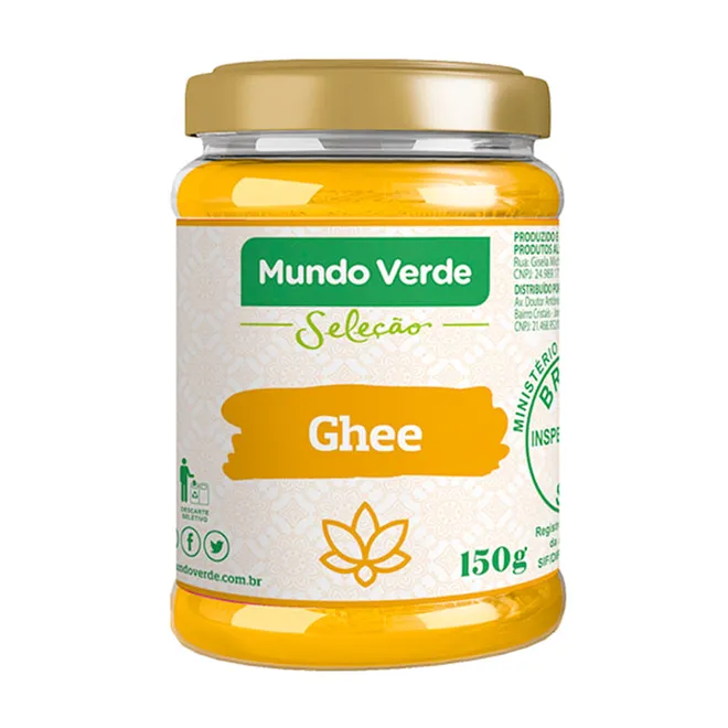 Manteiga Ghee Tradicional Mundo Verde Seleção 150g