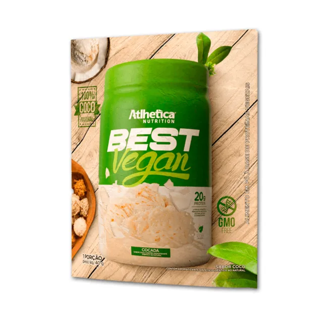 Best Vegan Cocada 40g - Atlhetica