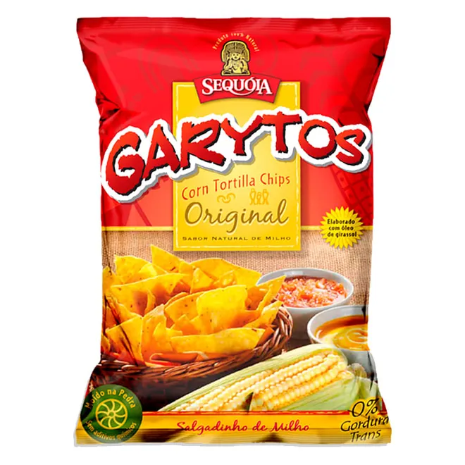 Garytos salgadinho de milho original 120g - Sequóia