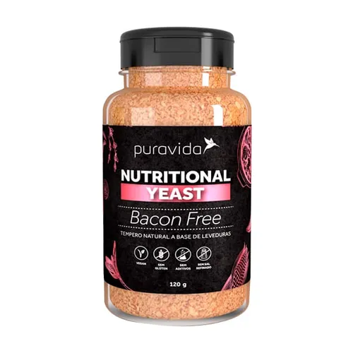 Nutritional Yeast Bacon Free PuraVida 120g