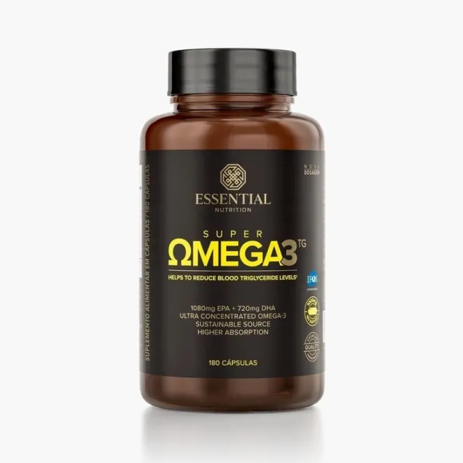 Super Ômega 3 TG Essential Nutrition 1000mg 180caps