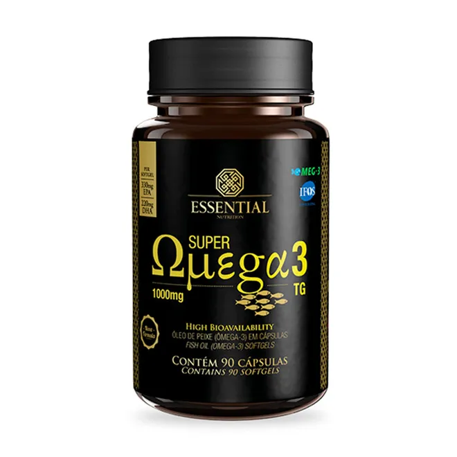 Super Ômega 3 Tg Gast Resist Essential Nutrition 1g 90caps