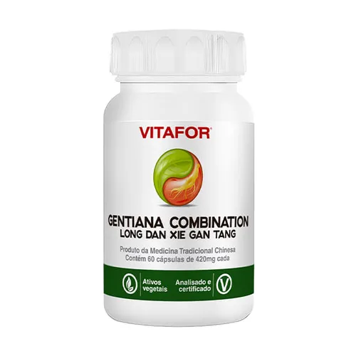 Gentiana Combination 420mg 60 cápsulas - Vitafor