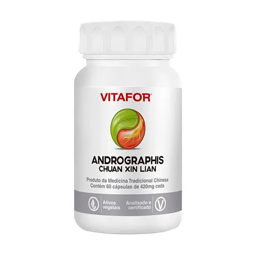 Andrographis 420mg 60 cápsulas - Vitafor