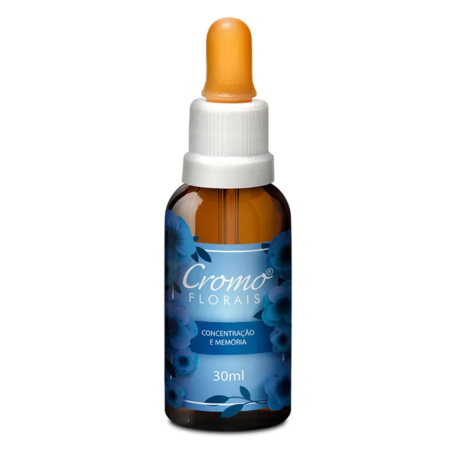 Floral Concentração e Memória 30ml - Cromoflorais